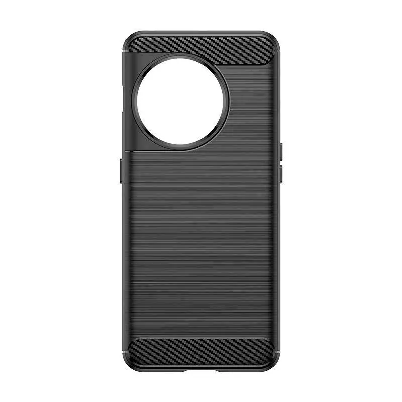 Протиударний чохол бампер для OnePlus 12 iPaky Carbon Fiber Black (Чорний) 