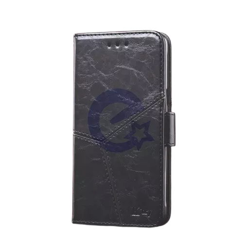Преміальний чохол книжка для Xiaomi Redmi Note 13 Anomaly K&#039;try Premium Black (Чорний) 