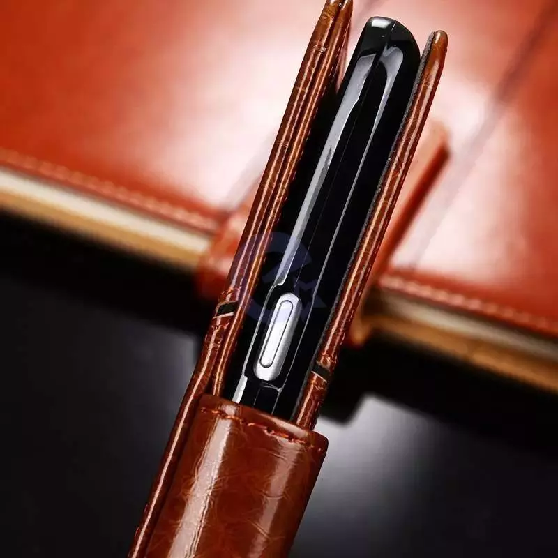 Преміальний чохол книжка для Xiaomi Redmi Note 13 Anomaly K&#039;try Premium Light Brown (Світло коричневий) 
