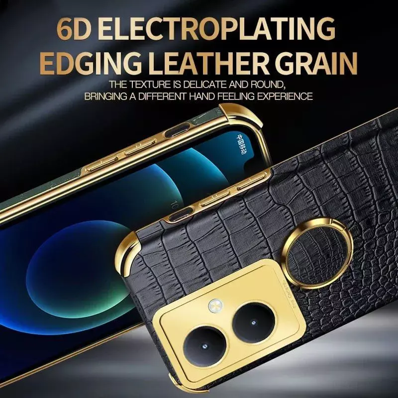 Чехол бампер для Xiaomi Redmi Note 13 Pro 5G Anomaly X-Case (с кольцом-держателем) Black (Черный) 