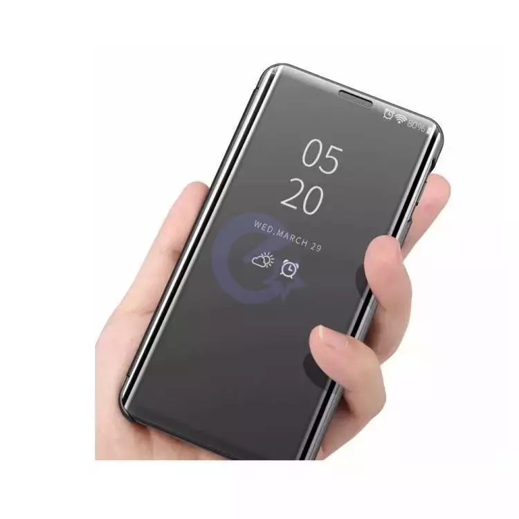Інтерактивна чохол книжка для Xiaomi Redmi Note 13 Pro Anomaly Clear View Silver (Сріблястий) 
