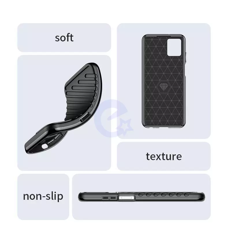 Противоударный чехол бампер для Xiaomi Redmi Note 13 Pro Anomaly Thunder Black (Черный) Противоударный чехол бампер для Xiaomi Redmi Note 13 Pro Anomaly Thunder Black (Черный)