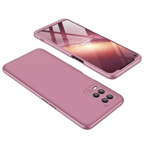 Ультратонкий чохол бампер для Realme 11 4G GKK Dual Armor Rose Gold (Рожеве золото) 