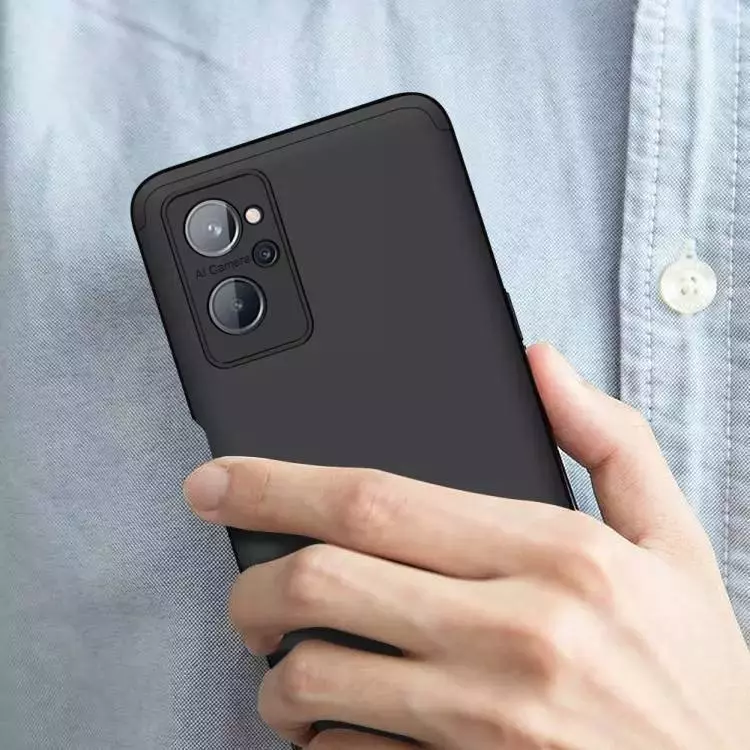 Ультратонкий чохол бампер для Vivo Y78 GKK Dual Armor Black (Чорний) 