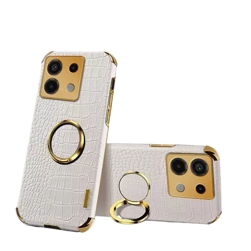 Чохол бампер для Xiaomi Redmi K70 Anomaly X-Case (з кільцем-тримачем) White (Білий) 