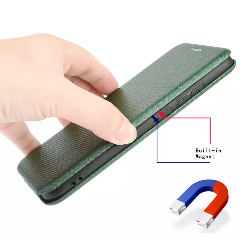 Чохол книжка для Samsung Galaxy Xcover 7 Anomaly Carbon Book Green (Зелений) 