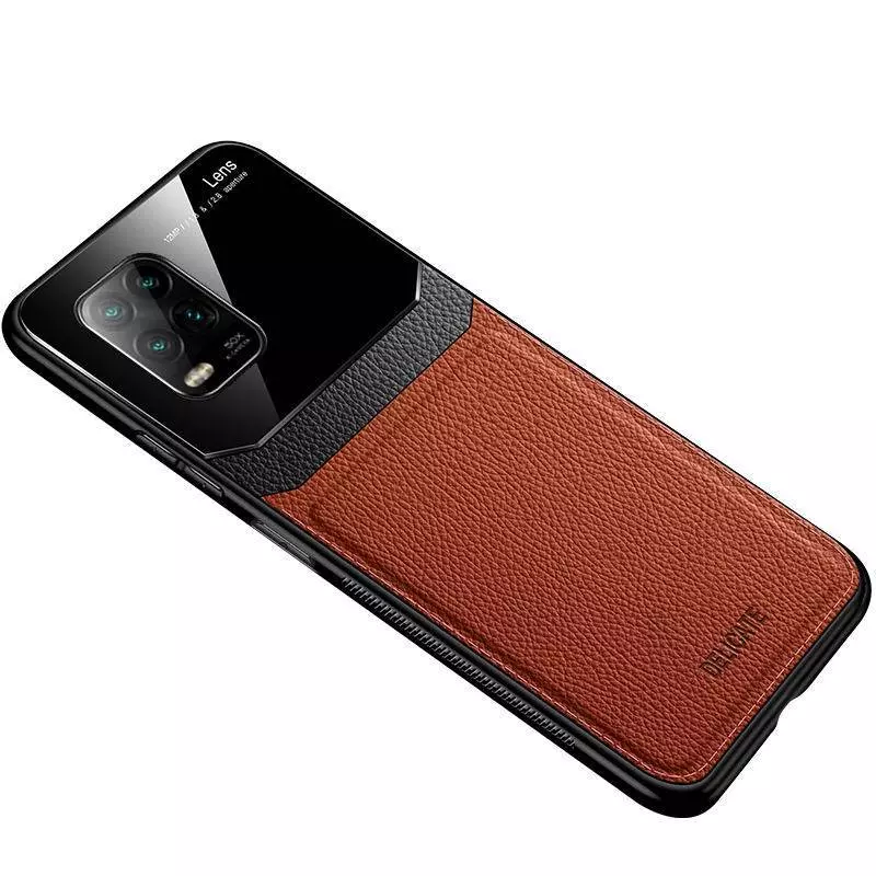 Чехол бампер для Realme C67 4G Anomaly Plexiglass Brown (Коричневый) 