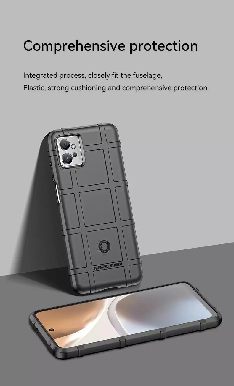 Противоударный чехол бампер для Xiaomi Redmi K70 Anomaly Rugged Shield Black (Черный) 