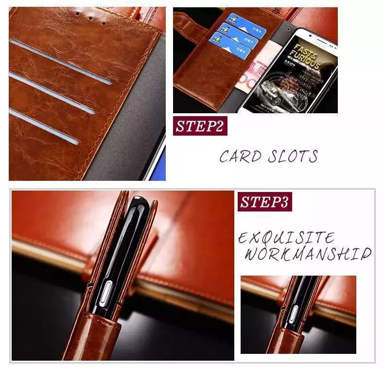 Преміальний чохол книжка для Samsung Galaxy Xcover 7 Anomaly K&#039;try Premium Dark Brown (Темно Коричневий) 