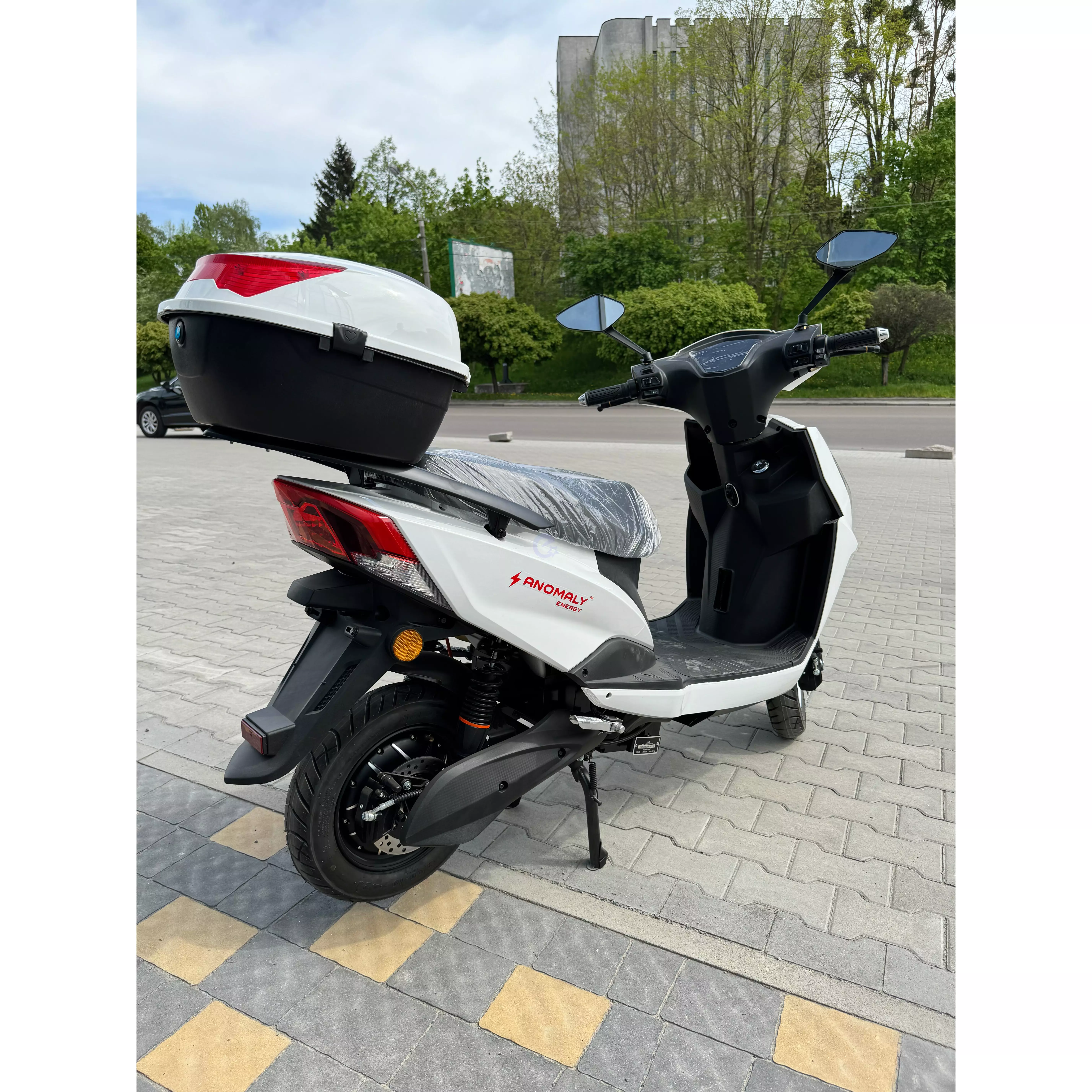 Електроскутер Anomaly Energy G2 Pro 1000 Вт Літієва батарея 60V 20AH Black/Red (Чорний/Червоний)