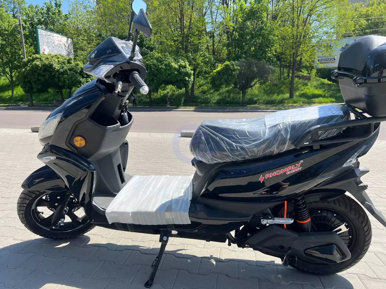 Електроскутер Anomaly Energy SY 2000 Вт Літієва батарея 72V 20AH White (Білий)