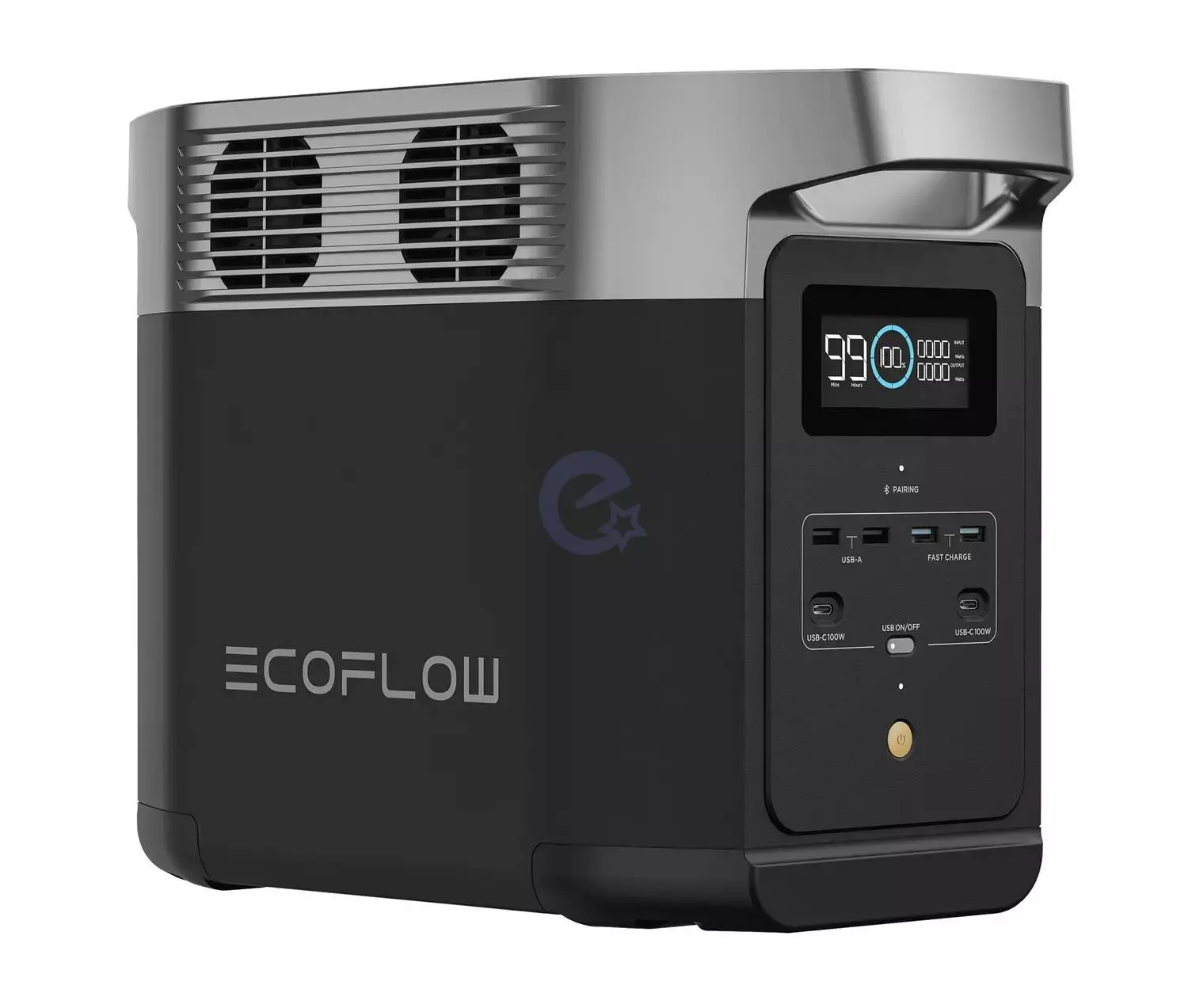 Портативна електростанція EcoFlow DELTA 2 2200 Вт (1024 Вт/год) ZMR330-CN Black (Чорний)  Портативна електростанція EcoFlow DELTA 2 2200 Вт (1024 Вт/год) ZMR330-CN Black (Чорний)