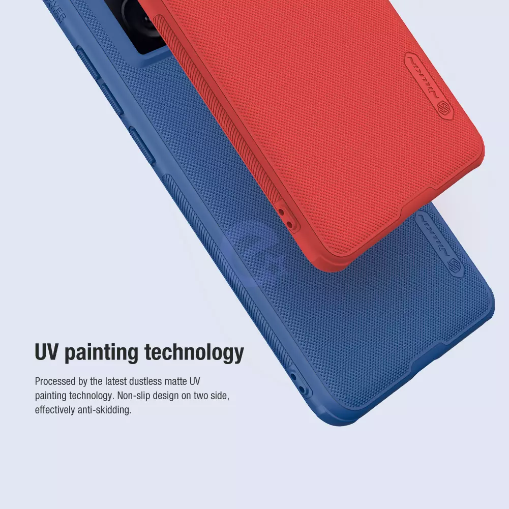 Протиударний чохол бампер Nillkin Super Frosted Shield для Xiaomi 13T Black (Чорний) 