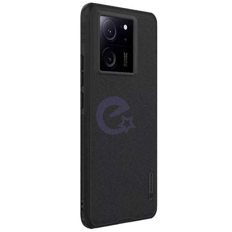 Протиударний чохол бампер Nillkin Super Frosted Shield для Xiaomi 13T Black (Чорний) 