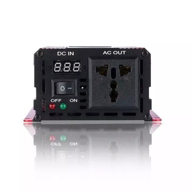 Автомобильный инвертор преобразователь напряжения CJ CHANGI CJ-1600Q Input Voltage Display 1600W 12V-220V Red (Красный) Автомобильный инвертор преобразователь напряжения CJ CHANGI CJ-1600Q Input Voltage Display 1600W 12V-220V Red (Красный)