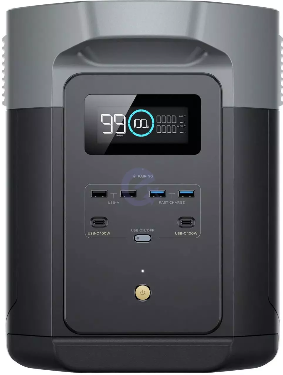 Портативная электростанция EcoFlow Delta 2 Max (2048 Вт/ч) EU Black (Черный)