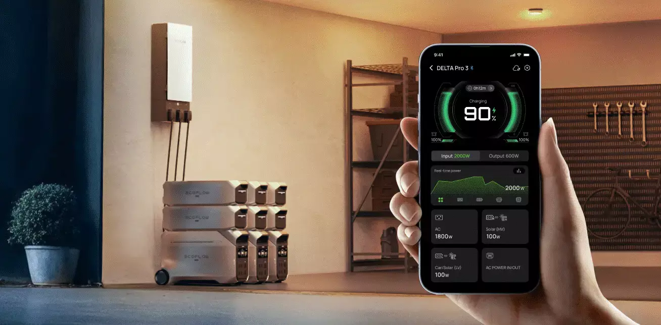 Портативна електростанція EcoFlow DELTA Pro 3 (4096 Вт/год) EU Black (Чорний)