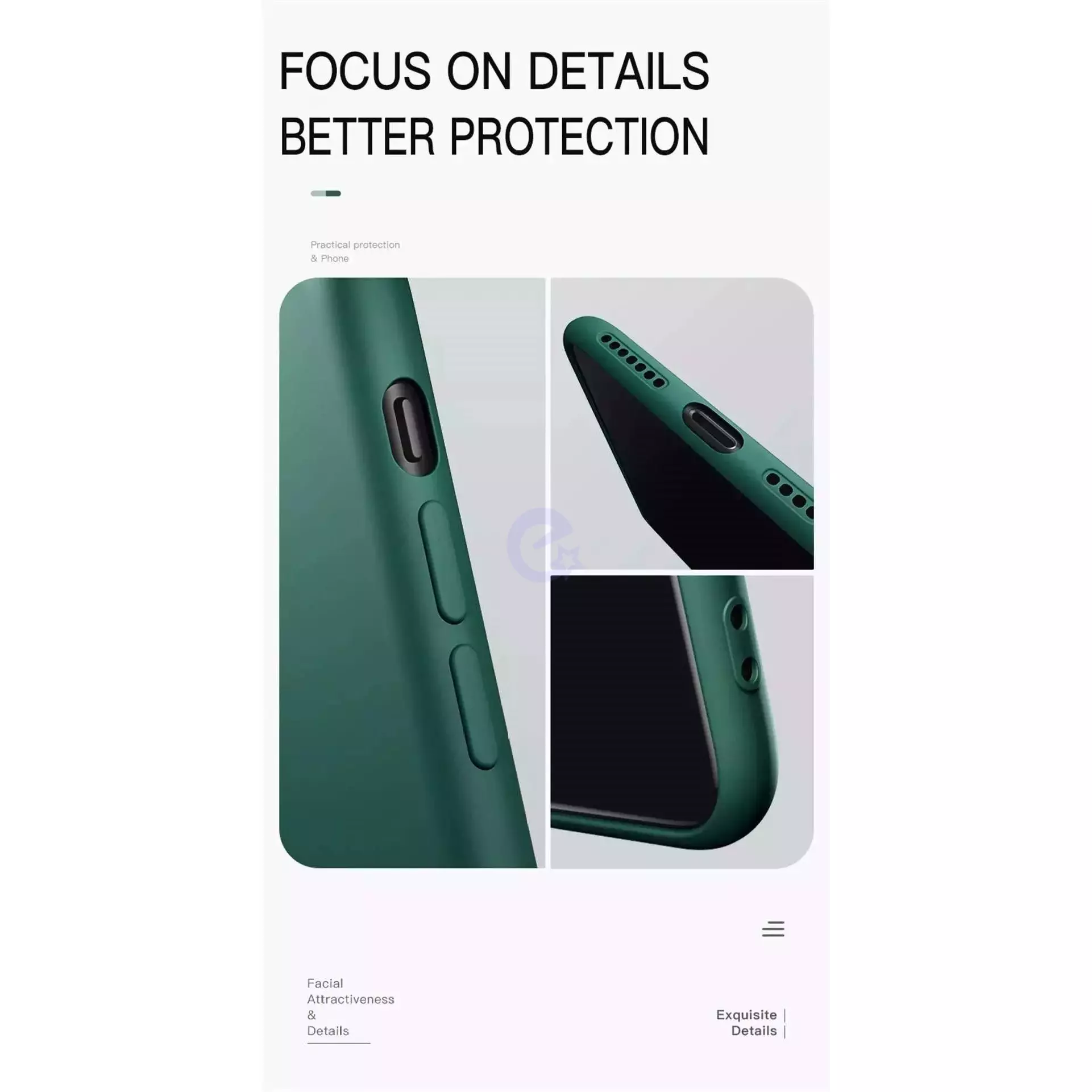 Чехол бампер для Motorola Moto G24 Anomaly Silicone (с микрофиброй) Red (Красный)