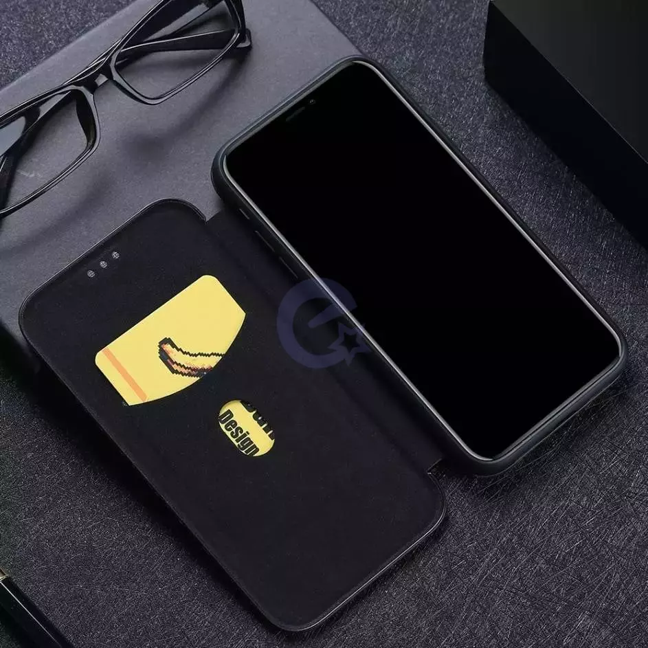 Чохол книжка для Motorola Moto G24 Power Anomaly Carbon Book Brown (Коричневий)