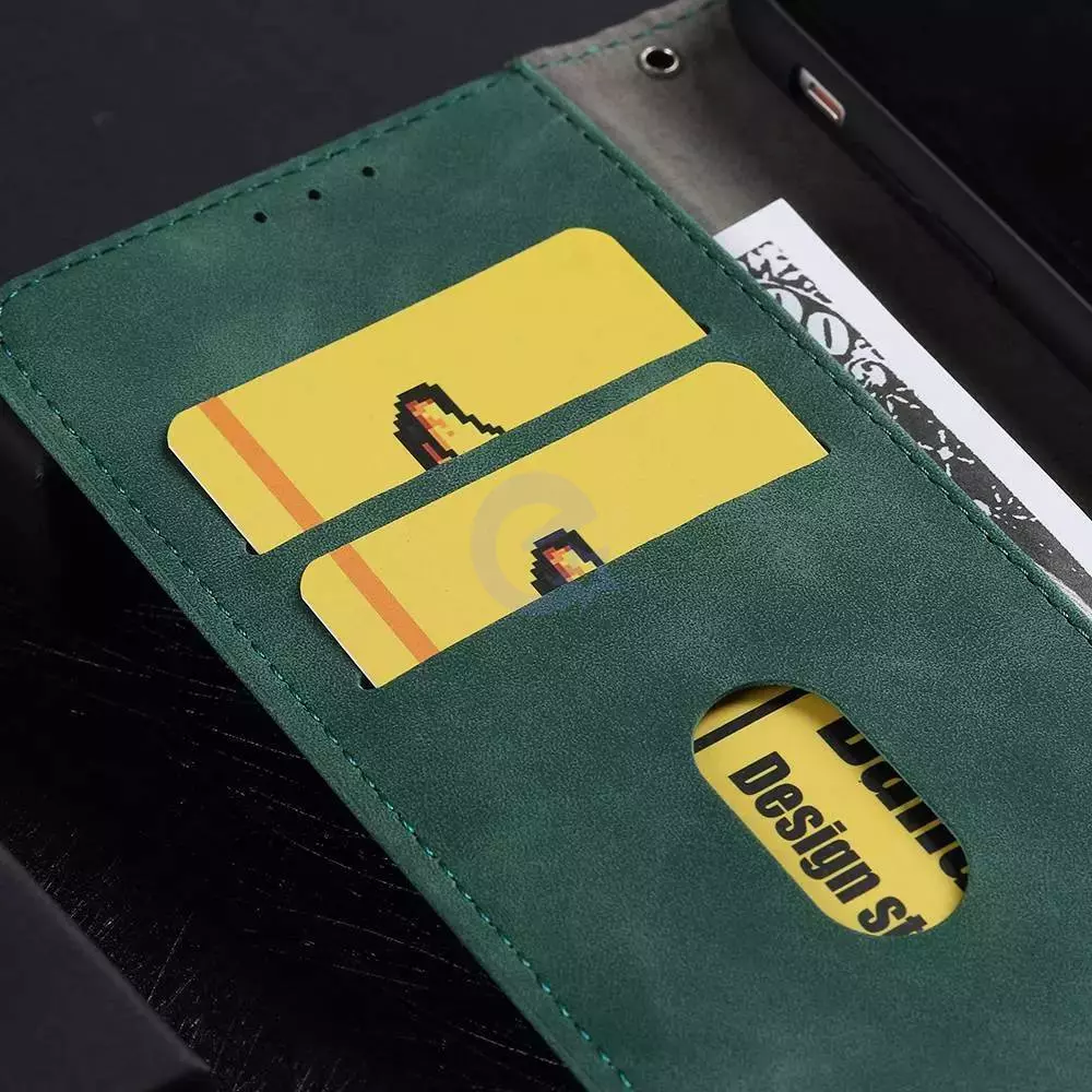 Чохол книжка для Motorola Moto G24 Power Anomaly Leather Book Green (Зелений)
