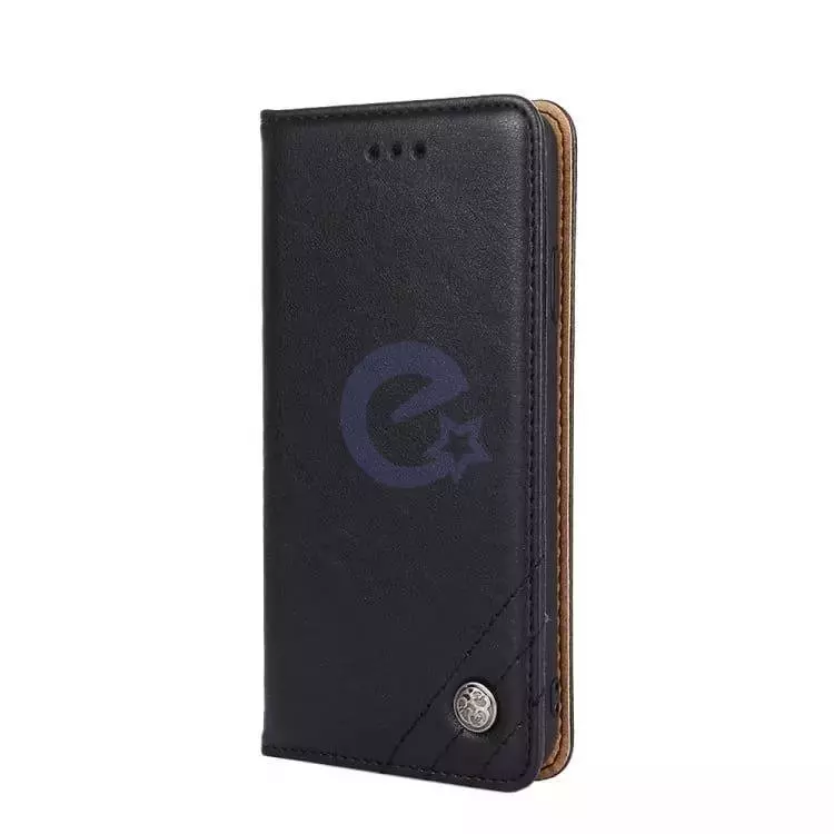 Чохол книжка для OnePlus Ace 3 / 12R idools Retro Black (Чорний)