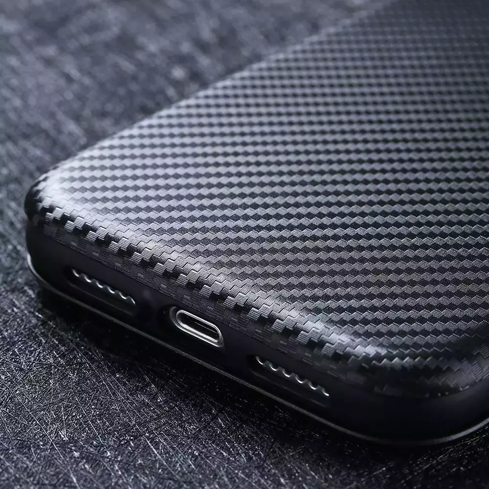 Чехол книжка для Vivo X100 Pro Anomaly Carbon Book Blue (Синий)