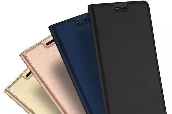 Чехол книжка для Realme C65 Dux Ducis Skin Pro Blue (Синий)