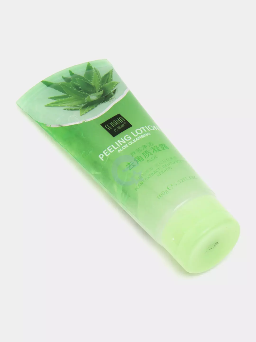 Гель-пилинг для кожи Senana Peeling Lotion Aloe Cleansing c экстрактом алоэ, 100 г
