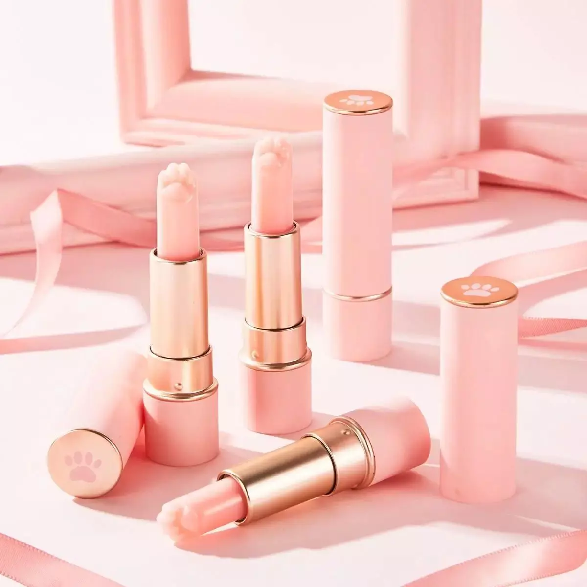 Увлажняющий бальзам для губ в виде лапки Skyvii Luxury Cet`s Pow