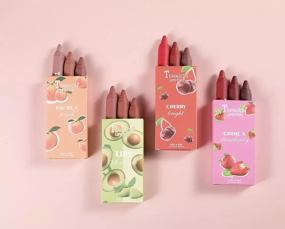 Набор помад Teayason Lipstick (3шт) Авокадо Набор помад Teayason Lipstick (3шт) Авокадо