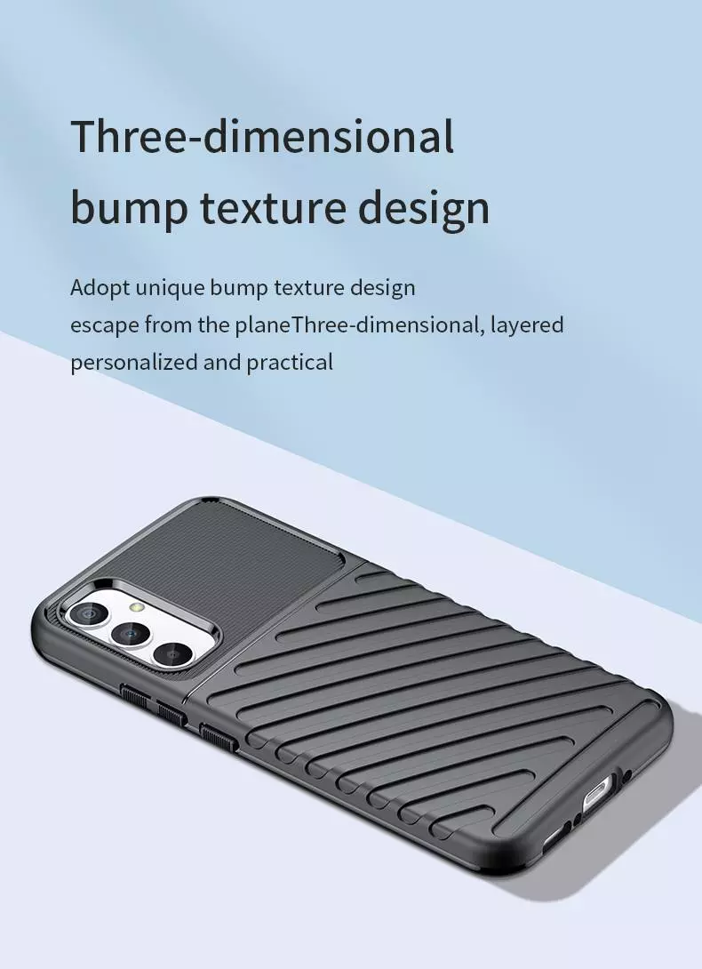 Протиударний чохол бампер для Realme C65 Anomaly Thunder Blue (Синій)