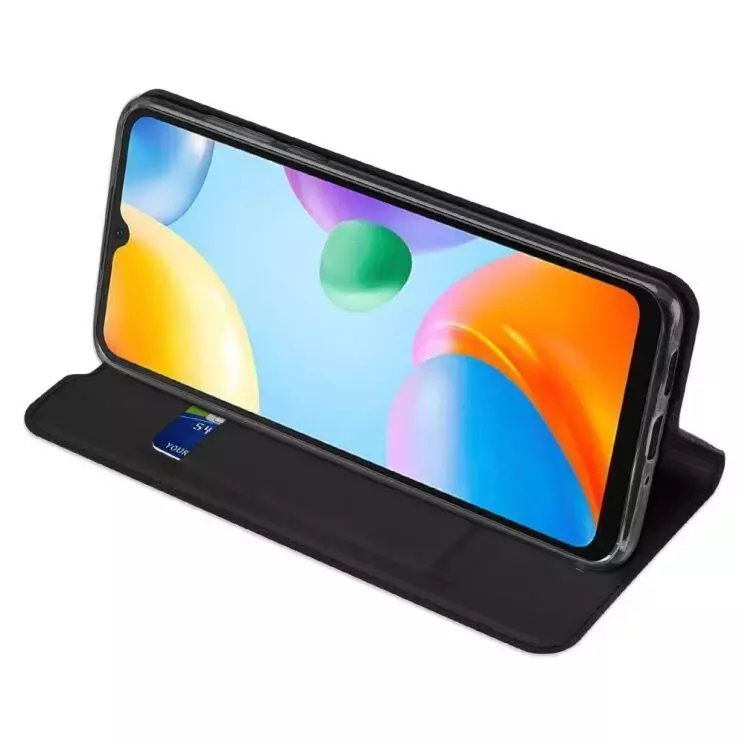 Чохол книжка для Realme Note 50 Dux Ducis Skin Pro Black (Чорний)