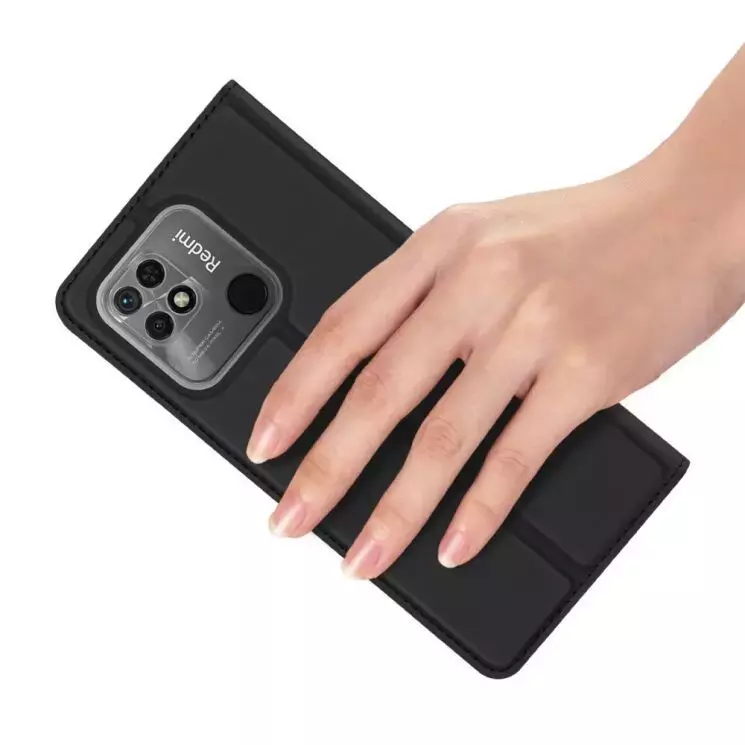 Чохол книжка для Realme Note 50 Dux Ducis Skin Pro Black (Чорний)