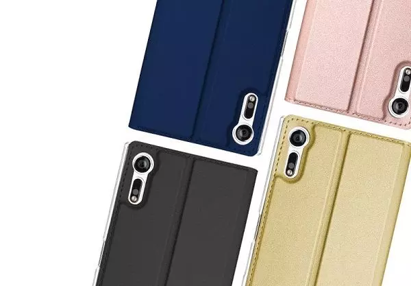 Чехол книжка для Sony Xperia 1 VI Dux Ducis Skin Pro Gold (Золотой)