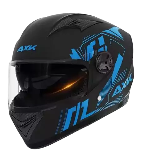 Мотошлем интеграл Anomaly Energy AXK (Черно-синий)