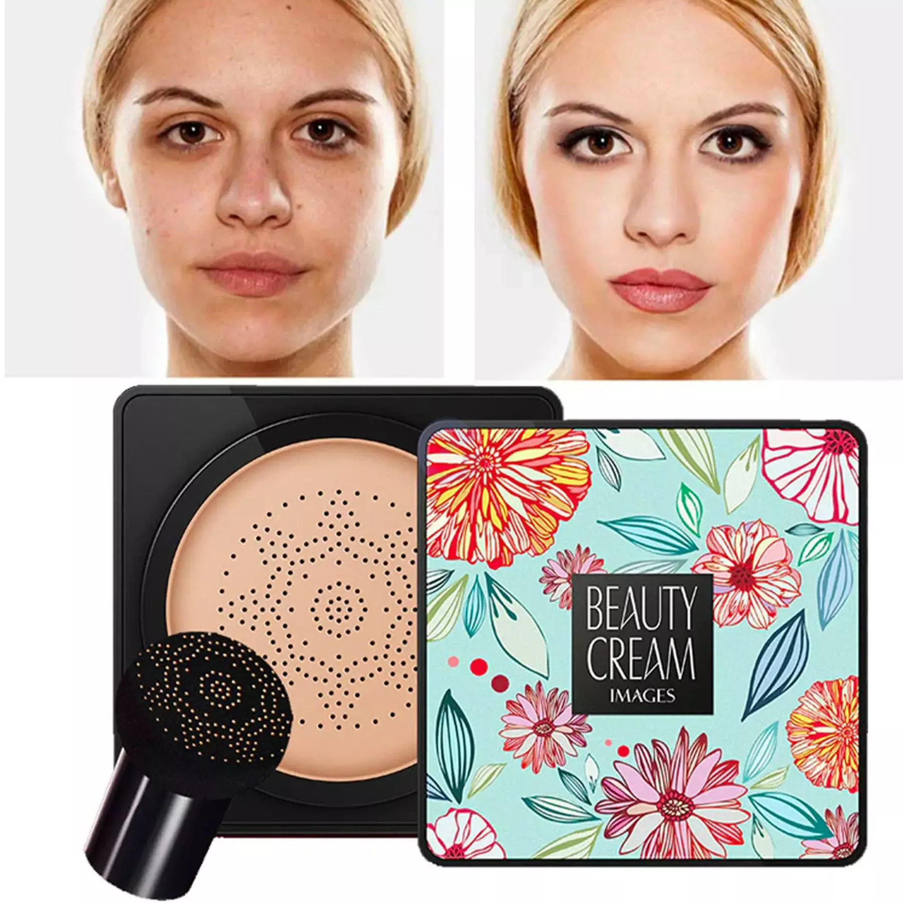 Кушон Images Moisture Beauty Cream Concealer, 01 Натуральний Бежевий, 20 мл Кушон Images Moisture Beauty Cream Concealer, 01 Натуральний Бежевий, 20 мл