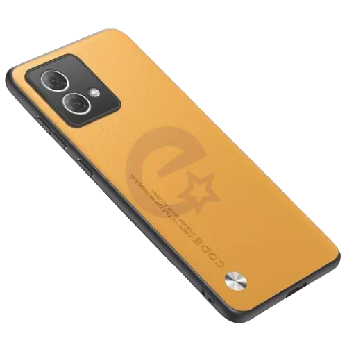 Чехол бампер для Motorola Moto G24 Anomaly Color Fit Yellow (Желтый)