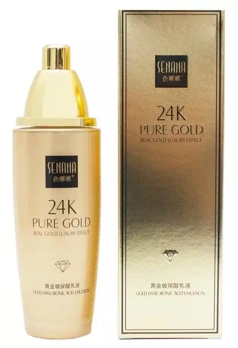 Тонер для лица Senana 24k Pure Gold с гиалуроновой кислотой, 100 мл (SNN-13137)