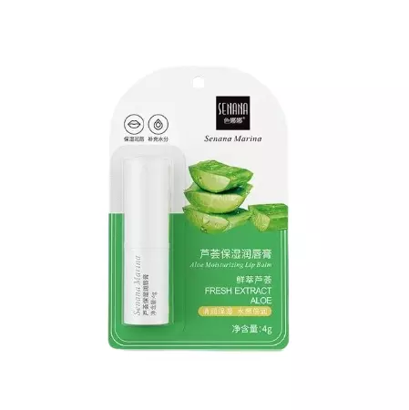 Бальзам для губ Senana Fresh Extract Aloe на основе алоэ, 4 г Бальзам для губ Senana Fresh Extract Aloe на основе алоэ, 4 г