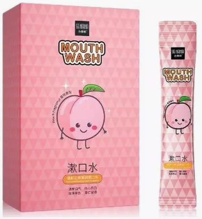 Ополаскиватель для полости рта Senana Mouth Wash со вкусом персика, 20 шт Ополаскиватель для полости рта Senana Mouth Wash со вкусом персика, 20 шт