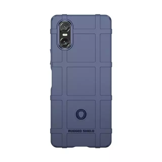 Противоударный чехол бампер для Sony Xperia 10 VI Anomaly Rugged Shield Blue (Синий) Противоударный чехол бампер для Sony Xperia 10 VI Anomaly Rugged Shield Blue (Синий)