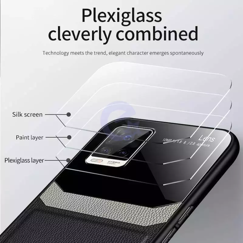 Чохол бампер для Motorola Moto G24 Power Anomaly Plexiglass Brown (Коричневий)