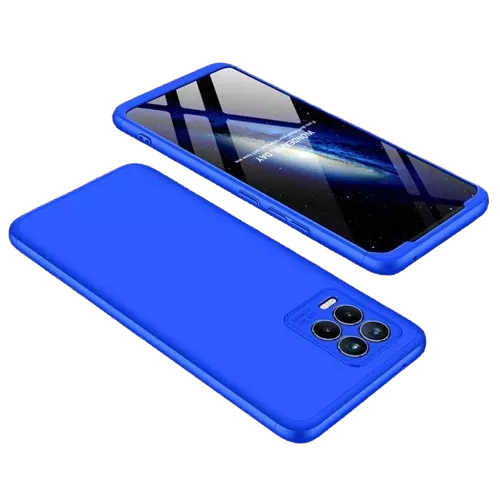 Ультратонкий чехол бампер для Vivo X100 Pro GKK Dual Armor Blue (Синий) Ультратонкий чехол бампер для Vivo X100 Pro GKK Dual Armor Blue (Синий)