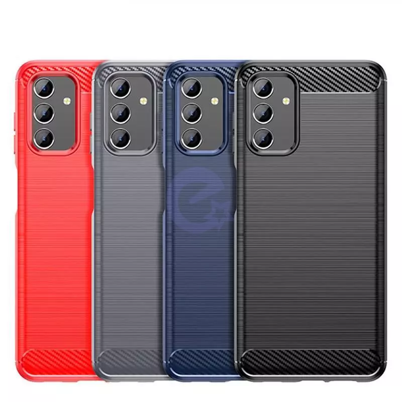 Протиударний чохол бампер для Samsung Galaxy A25 iPaky Carbon Fiber Black (Чорний)