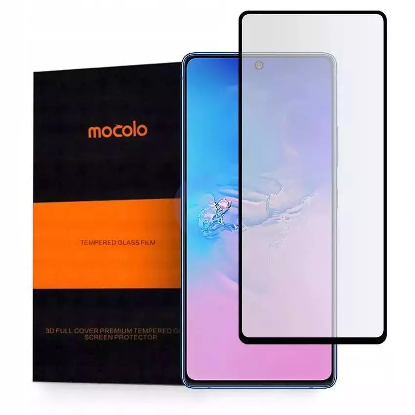 Защитное стекло для Oppo Reno 12 Pro 5G Mocolo Full Cover Glue Glass (полная проклейка экрана) Black (Черный)