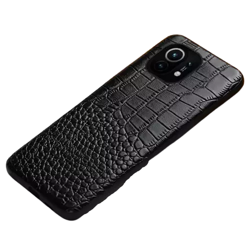 Чехол бампер для Sony Xperia 10 VI Anomaly Crocodile Style Black (Черный)
