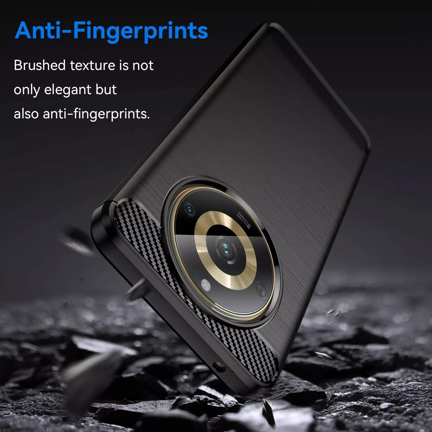 Протиударний чохол бампер для Vivo X100 Pro iPaky Carbon Fiber Blue (Синій) Протиударний чохол бампер для Vivo X100 Pro iPaky Carbon Fiber Blue (Синій)