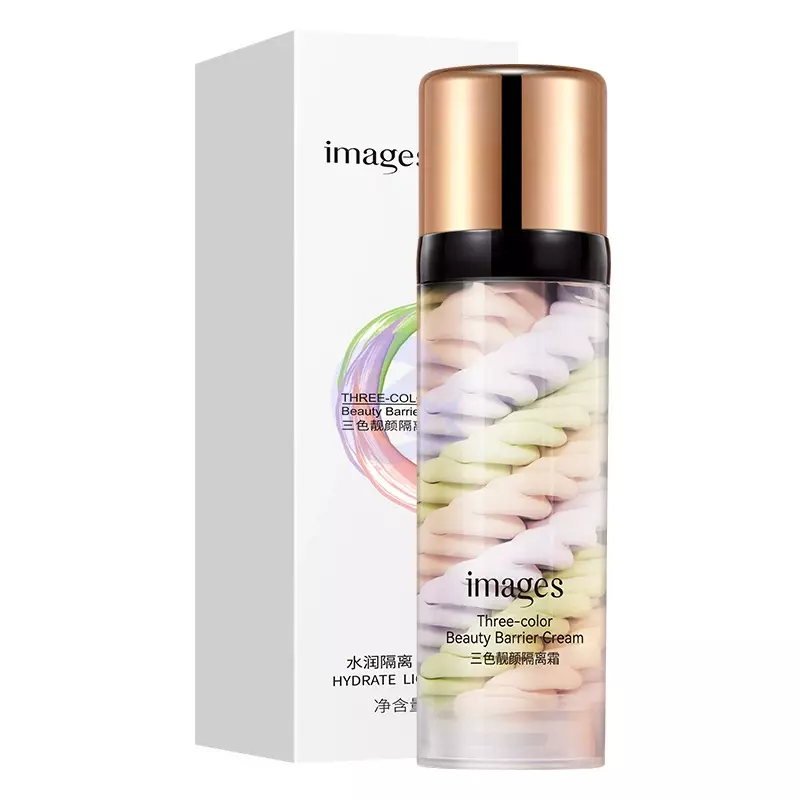Трехцветный крем-база под макияж для защиты кожи Images Three-Color Beauty Barrier Cream, 40 мл