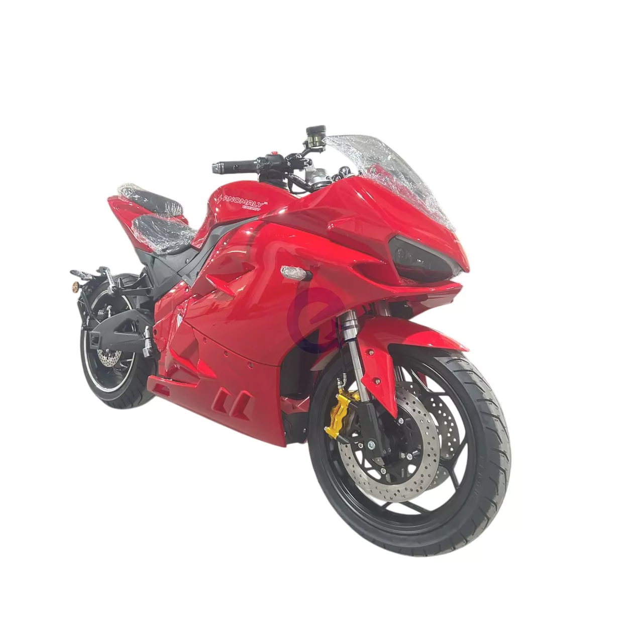Електромотоцикл 10000W Anomaly Energy Panigal V1 72V 100Ah Li-ion NMC батарея (Red/Червоний)