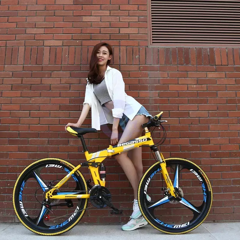 Горный двухподвес велосипед 26&quot; Anomaly Energy NS006 6 шпиц Yellow (Желтый)